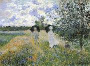 Claude Monet, A walk near Argenteuil